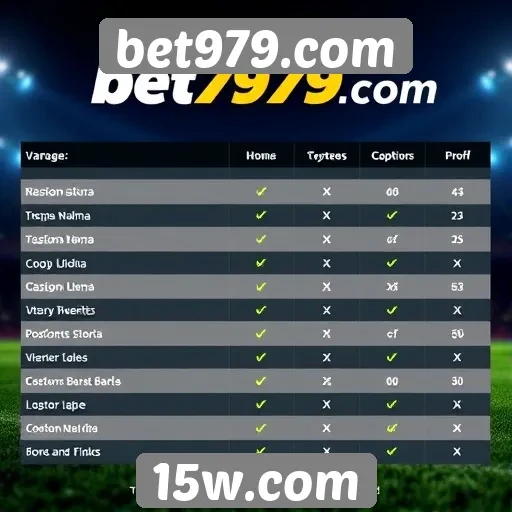 Comparativo entre bet979 e concorrentes no mercado